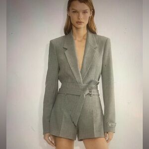 Aritzia Babaton Industry Short - Heather Dark Grey - NWT